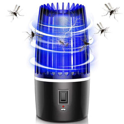 Survival Gears Depot Mosquito Killer Lamps Rechargeable 2000mAh 2 in 1 USB Rechargeable LED Mosquito Killer Lamp